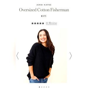 Jenni Kayne cotton fisherman's sweater